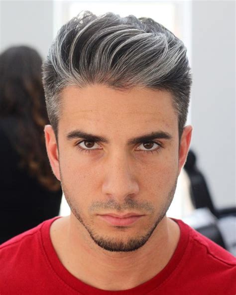 grey hairstyles mens|best hair dye for gray men.